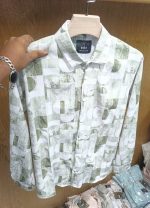 China Saffron Fabrics Print Shirt