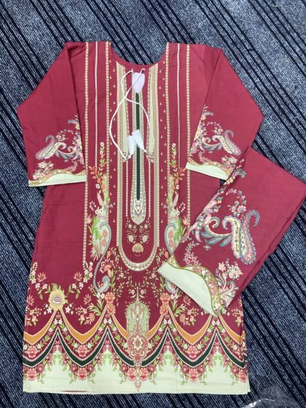 Premium Quality Microstitch Fabric Two Piece