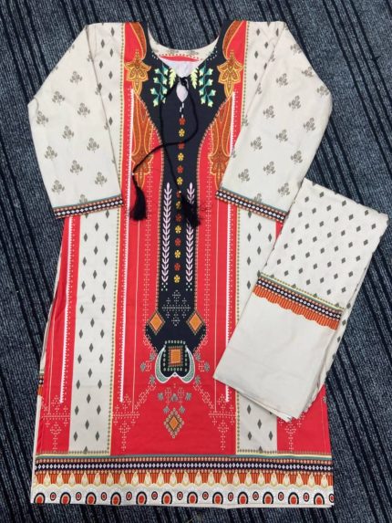 Premium Quality Microstitch Fabric Two Piece