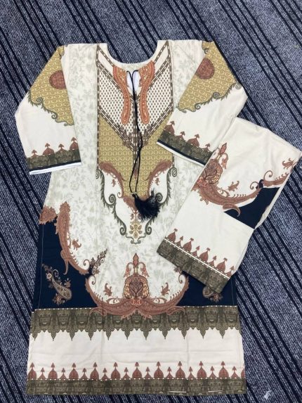 Premium Quality Microstitch Fabric Two Piece