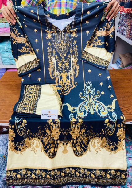 Premium Quality Microstitch Fabric Two Piece