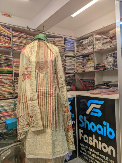 Marshall Pure Cotton Stylish Three Piece