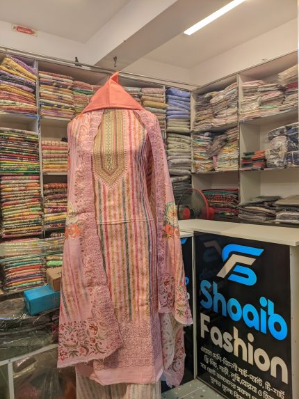 Marshall Pure Cotton Stylish Three Piece