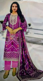 Marshall Pure Cotton Stylish Three Piece