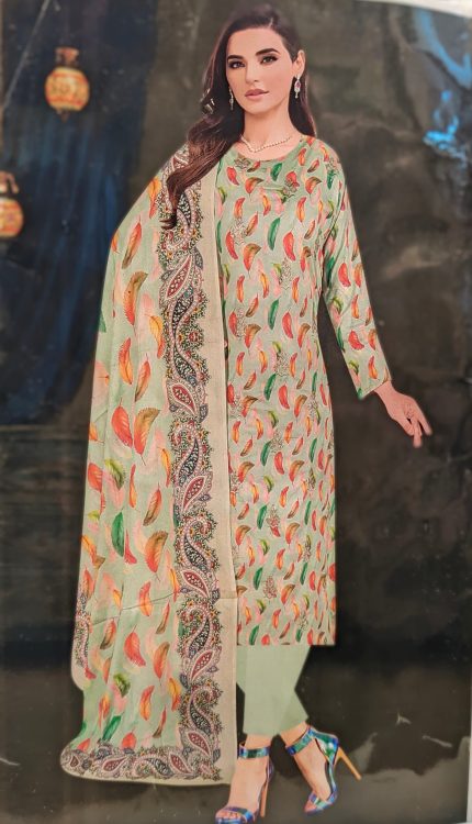 Marshall Pure Cotton Stylish Three Piece